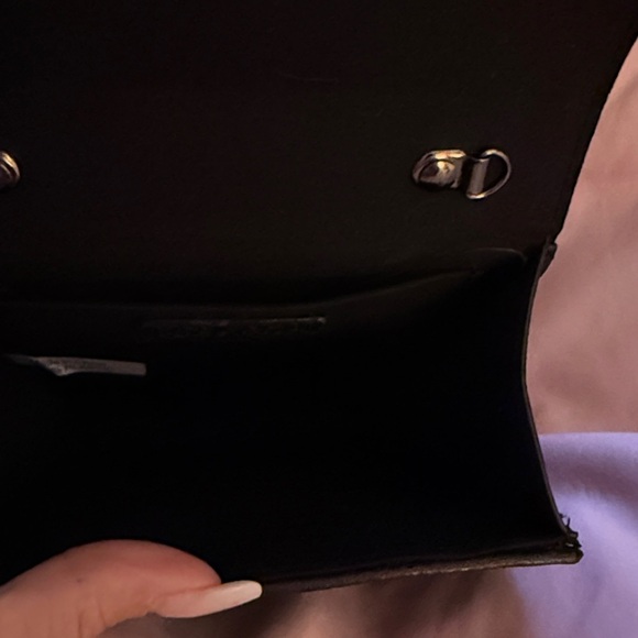 Badgley Mischka Black Beaded Crossbody Bag - Picture 5 of 6